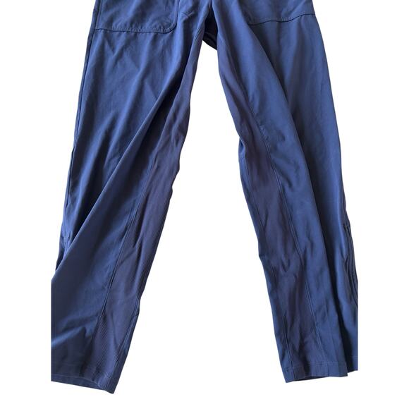 Lululemon Blue Drawstring Pants Size 4 |Adjustable Hem, Pockets |Relaxed Fit - Picture 4 of 8